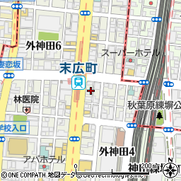 東京都千代田区外神田4丁目7周辺の地図