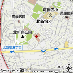 サニーライフ東京新宿周辺の地図