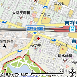 MUKU ムク 吉祥寺周辺の地図