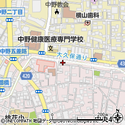 増田コーポ周辺の地図