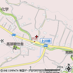 東京都八王子市上川町1739周辺の地図