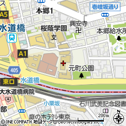 昭和第一高等学校周辺の地図