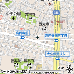 ロアジス高円寺周辺の地図