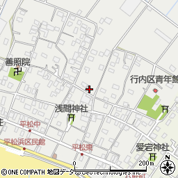 千葉県旭市平松1497周辺の地図