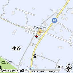 千葉県佐倉市生谷1192-3周辺の地図