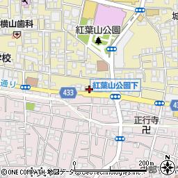 東京都中野区中野2丁目2-1周辺の地図