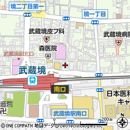 酒＆業務スーパー　武蔵境店周辺の地図