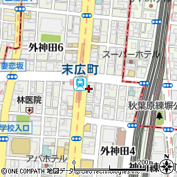 株式会社田中喜八商店周辺の地図