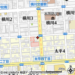 セブンイレブン墨田太平３丁目店周辺の地図