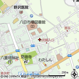 千葉県匝瑳市八日市場イ2414周辺の地図
