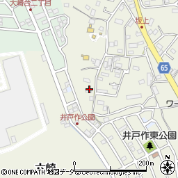 千葉県佐倉市六崎周辺の地図