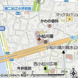 江戸川郵便局 ＡＴＭ周辺の地図