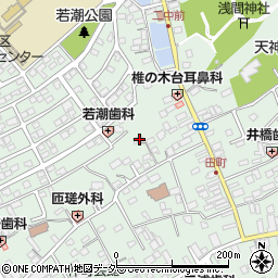 千葉県匝瑳市八日市場イ2042周辺の地図