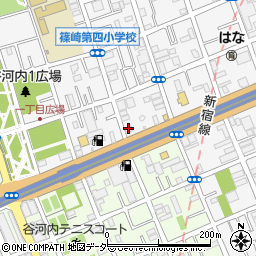 中央コンクリート株式会社　本社工場周辺の地図