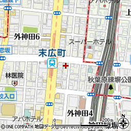 セブンイレブン外神田４丁目店周辺の地図