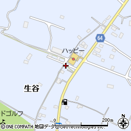 千葉県佐倉市生谷1192-4周辺の地図
