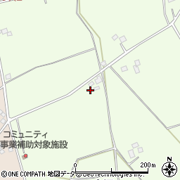 千葉県富里市立沢383周辺の地図