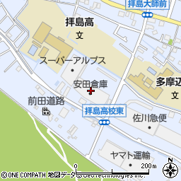 安田倉庫周辺の地図