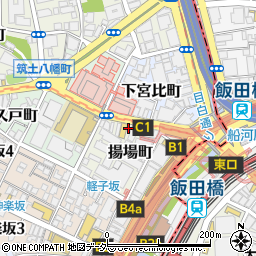 飯田橋萬年堂周辺の地図