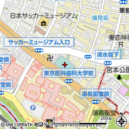 ホテル東京ガーデンパレス周辺の地図