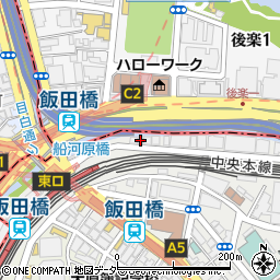 飯田橋クリニック周辺の地図