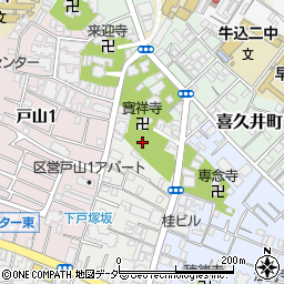 東京都新宿区若松町38周辺の地図