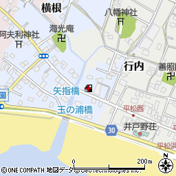 ＥＮＥＯＳ飯岡中央ＳＳ周辺の地図