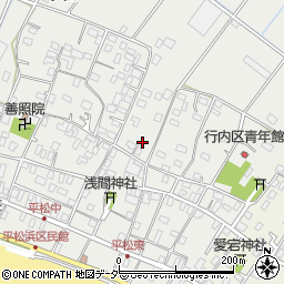 千葉県旭市平松1489周辺の地図