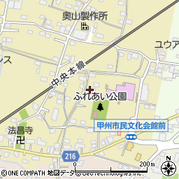 山梨県甲州市塩山上塩後369周辺の地図