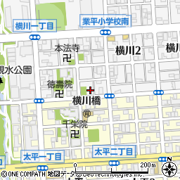 株式会社中村　東京営業所周辺の地図