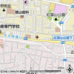 東京都中野区中野2丁目2-10周辺の地図