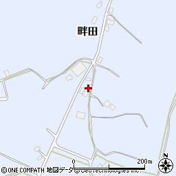 千葉県佐倉市畔田700周辺の地図