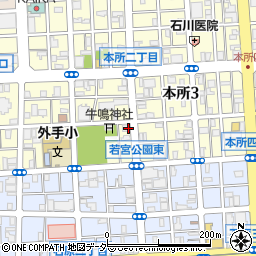 田中燃料株式会社　本社周辺の地図