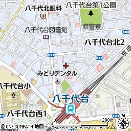 ＭＥＬＤＩＡ八千代台北１丁目Ａ周辺の地図