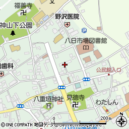 千葉県匝瑳市八日市場イ2388周辺の地図