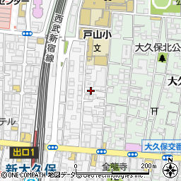 東京都新宿区百人町2丁目1-15周辺の地図