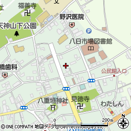 千葉県匝瑳市八日市場イ2388-8周辺の地図