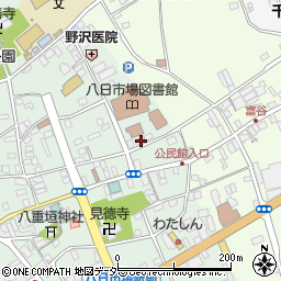 千葉県匝瑳市八日市場イ2405-2周辺の地図