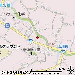 東京都八王子市上川町3424周辺の地図