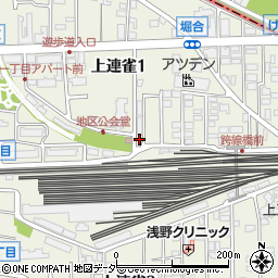 日吉荘周辺の地図