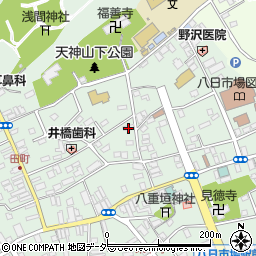 千葉県匝瑳市八日市場イ2358周辺の地図