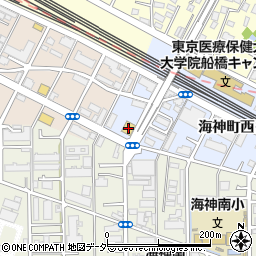 はま寿司船橋海神店周辺の地図