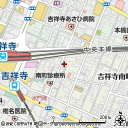 全力ストレッチ　吉祥寺東口店周辺の地図