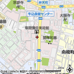 東京都新宿区弁天町111周辺の地図