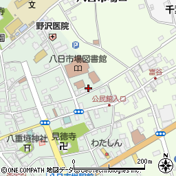 千葉県匝瑳市八日市場イ2407周辺の地図