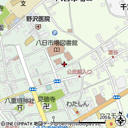 千葉県匝瑳市八日市場イ2407周辺の地図