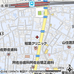 藤和シティホームズ阿佐ヶ谷駅前周辺の地図