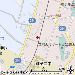 江戸川商事株式会社　銚子営業所周辺の地図