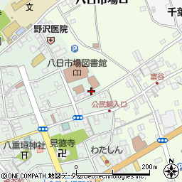 千葉県匝瑳市八日市場イ2407-1周辺の地図