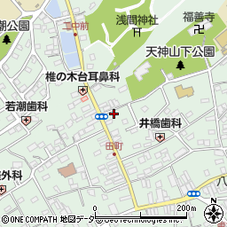 千葉県匝瑳市八日市場イ2506周辺の地図